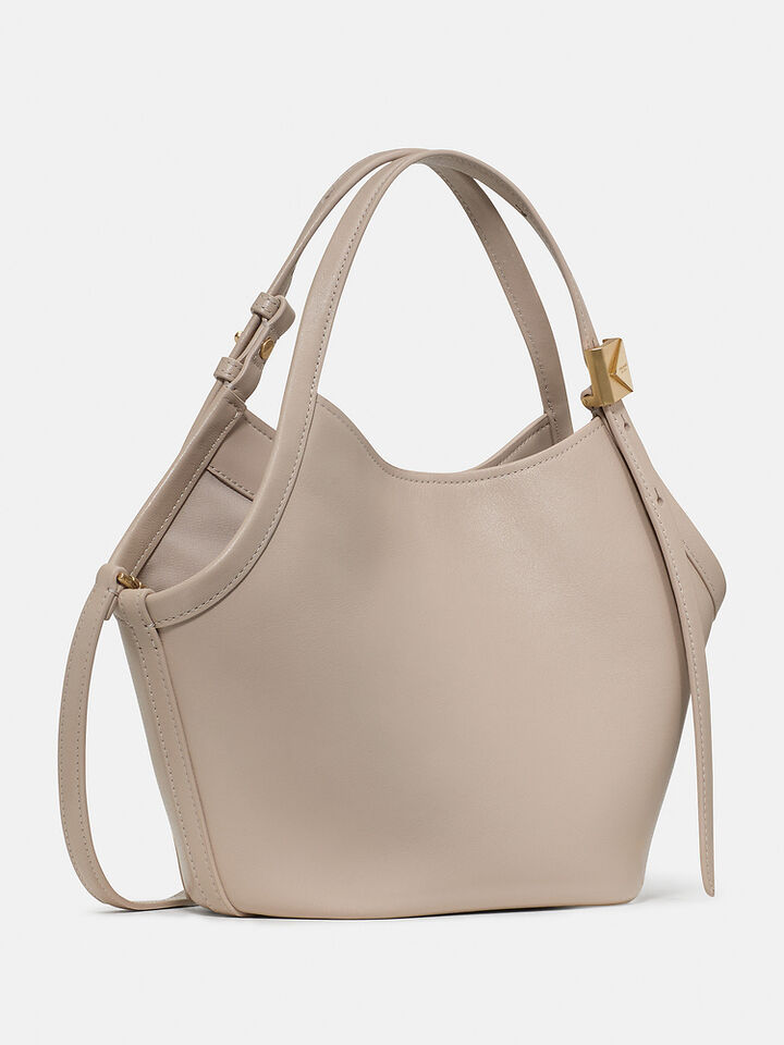 Deco Small Tulip Tote Bag, QUARTZ PEBBLE, hi-res image number 3