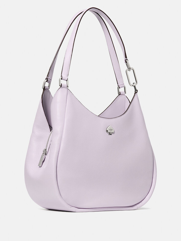 Kayla Large Triple Compartment Shoulder Bag, LIGHT FROZEN LILAC, hi-res image number 3