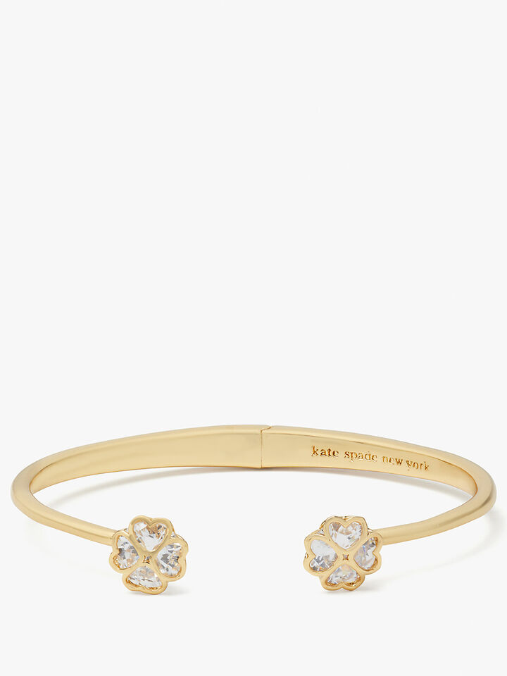 Something Sparkly Spade Hinge Cuff