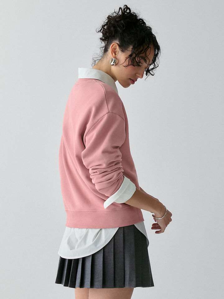 Essential Logo Sweatshirt, BARRE PINK, hi-res image number 4