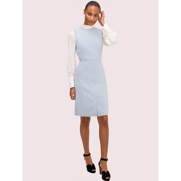 tinsel tweed dress moonglow CLOTHING Kate Spade Australia