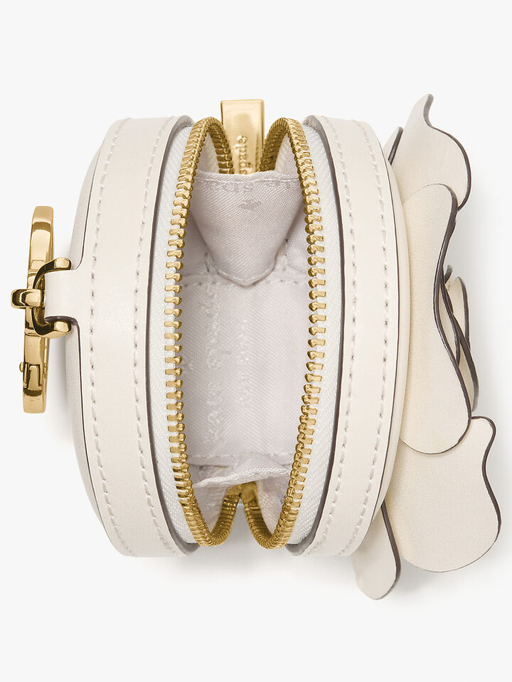 Flora 3D Coin Purse, White, hi-res image number 3