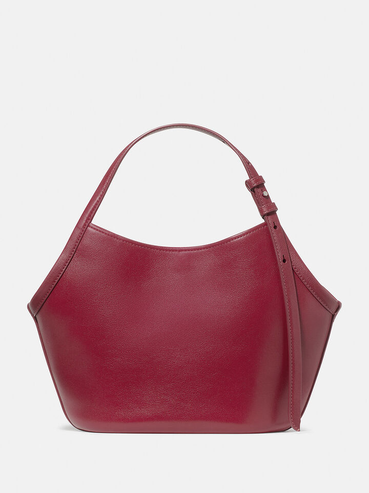 Deco Small Tulip Tote Bag, RED JAM, hi-res image number 5