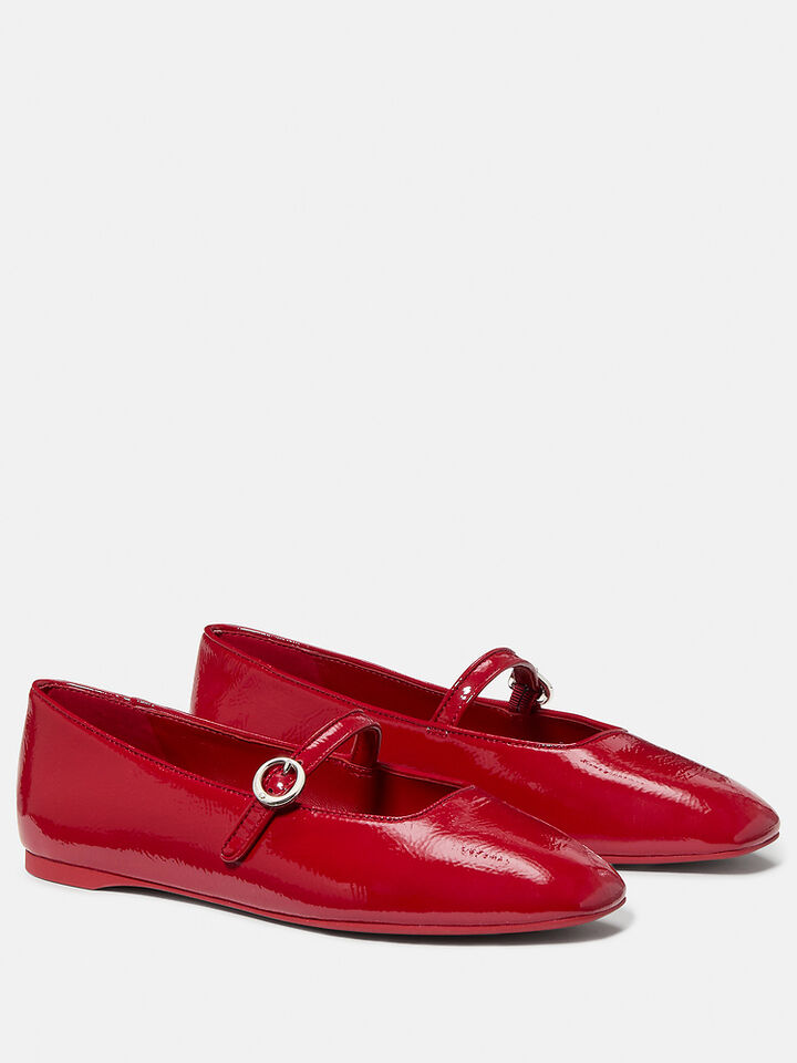 Halo Mary Jane Flats