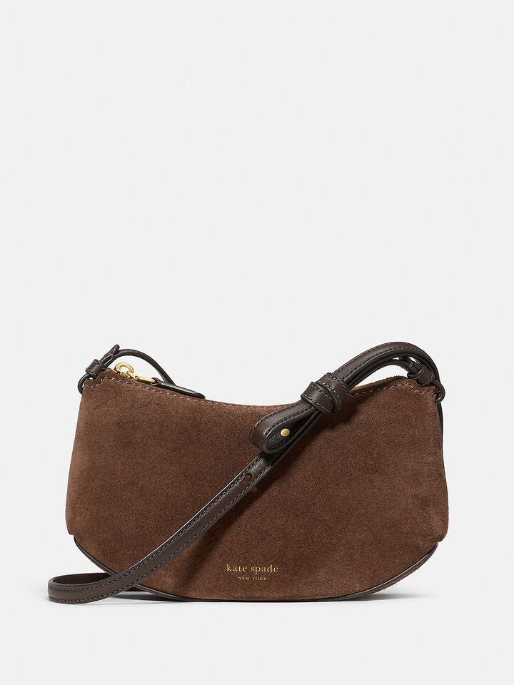 Loop Suede Crossbody