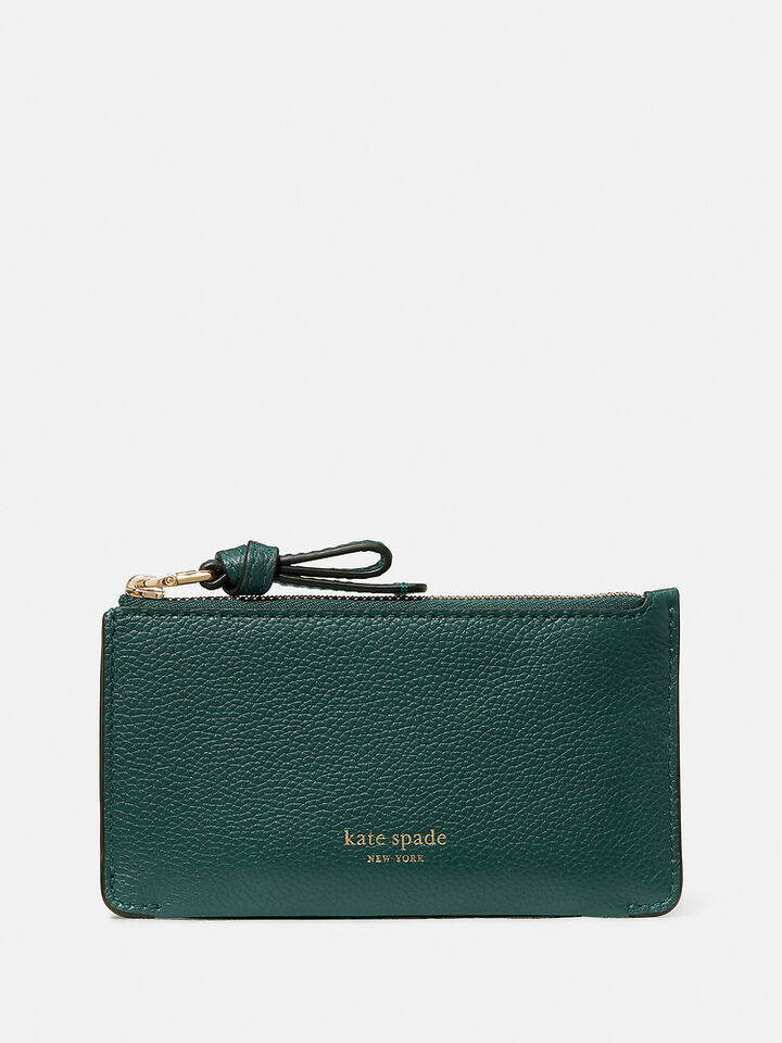 Loop East West Zip Card Case, Midnight Pine, hi-res image number 1