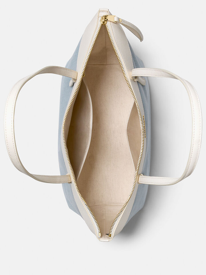 All Day Denim Tote Bag, Manta Blue, hi-res image number 3