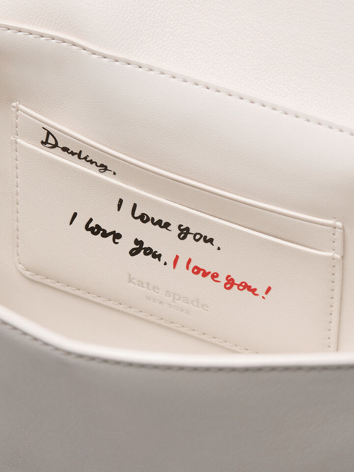 The Spade Shoulder Bag, CREAM., hi-res image number 6