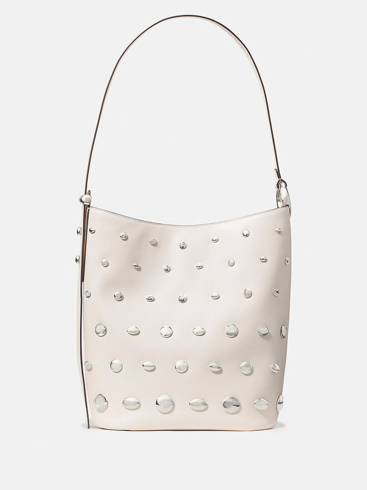 Halo Studded Bucket Bag