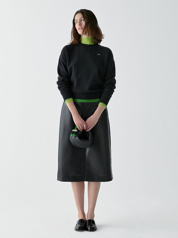 Essential Logo Sweatshirt, BLACK, hi-res image number 3