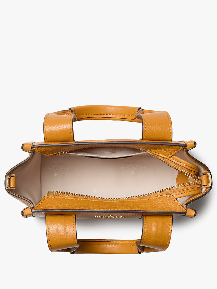 Kip Leather Mini Tote, SQUASH BLOSSOM, hi-res image number 4