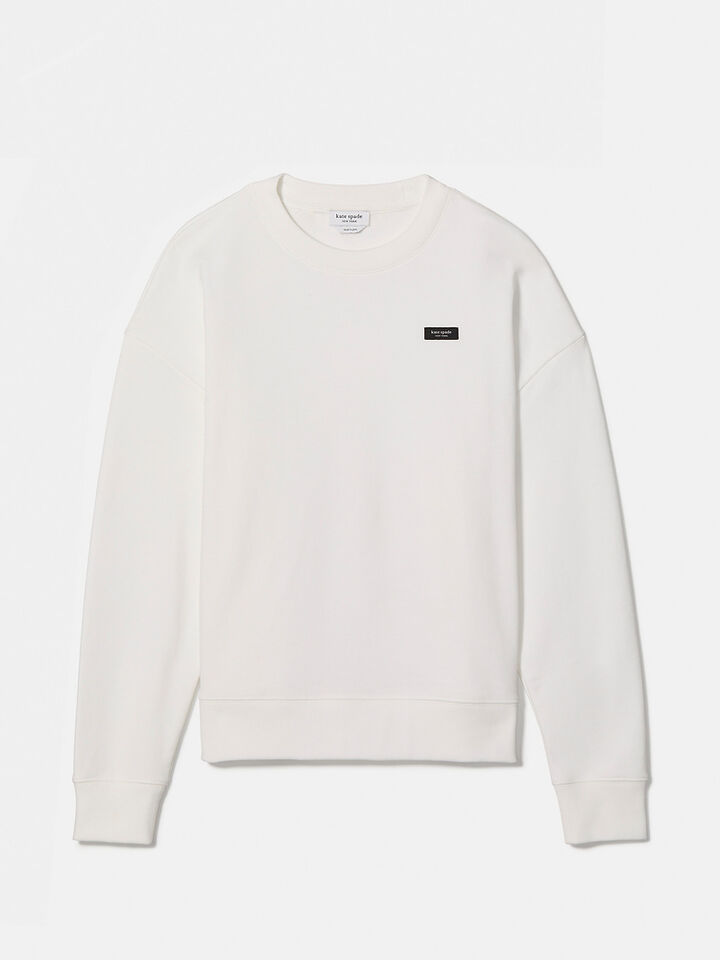 Essential Logo Sweatshirt, FRESH WHITE, hi-res image number 1