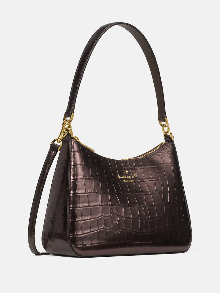 Margot Shoulder Bag, HOT FUDGE, hi-res image number 3
