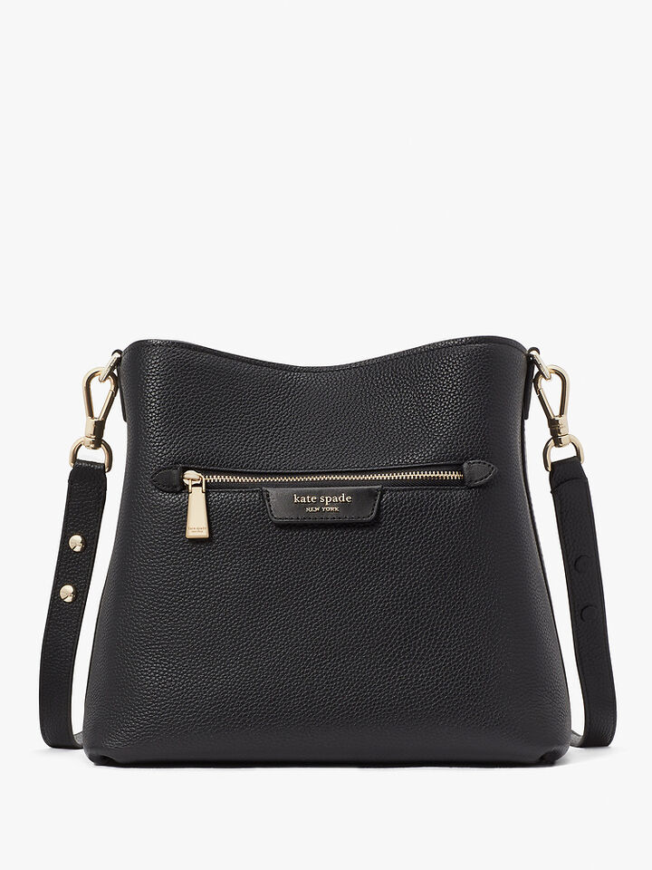 Hudson Pebbled Leather Shoulder Bag