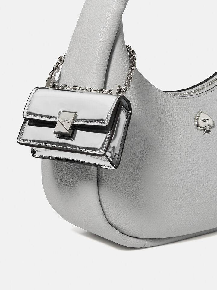 Charmed Metallic Nano Deco Bag Charm