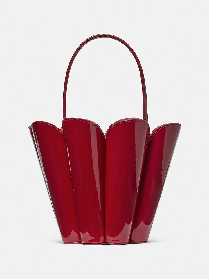 The Patent Spade Flower Bucket Bag, heirloom tomato, hi-res image number 6