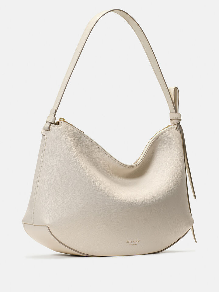 Loop Large Shoulder Bag, CASHEW MILK, hi-res image number 3