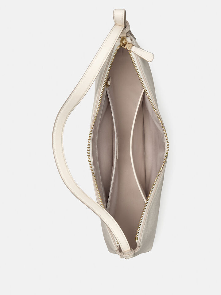 Loop Large Shoulder Bag, CASHEW MILK, hi-res image number 4