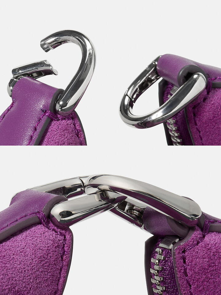 Duo Suede Crossbody, NIGHTSHADE., hi-res image number 5