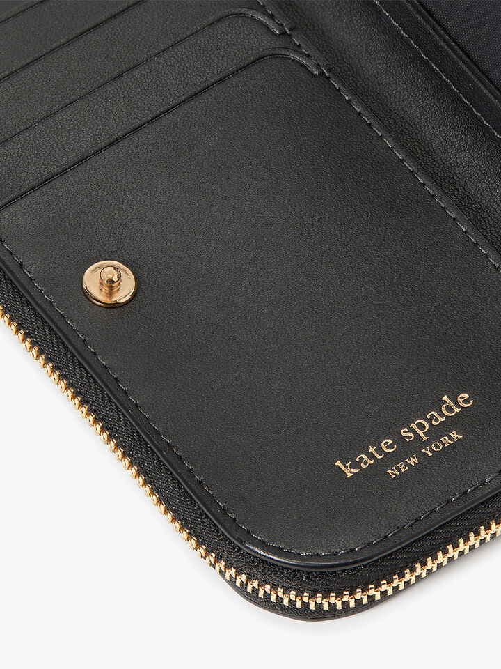 Devin Small Bifold Wallet, Black, hi-res image number 3