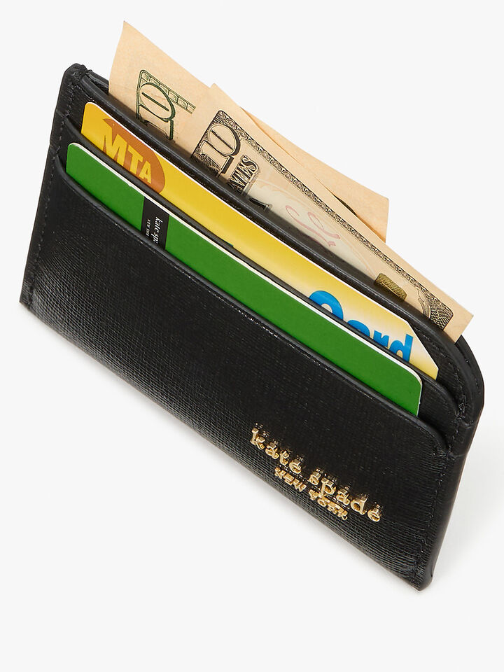 Devin Card Holder, Black, hi-res image number 4