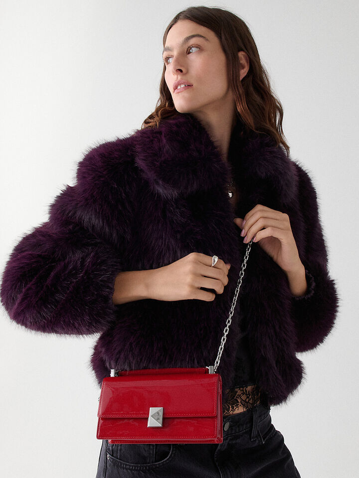 Deco Patent Mini Crossbody