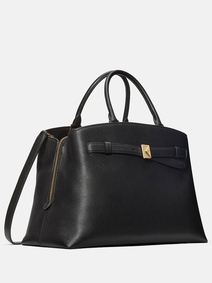Deco Work Tote, BLACK, hi-res image number 3