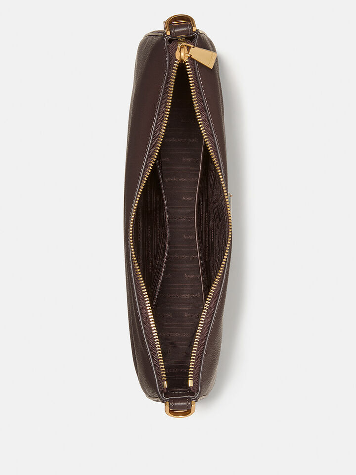 Liv Large Hobo Bag, HOT FUDGE, hi-res image number 4