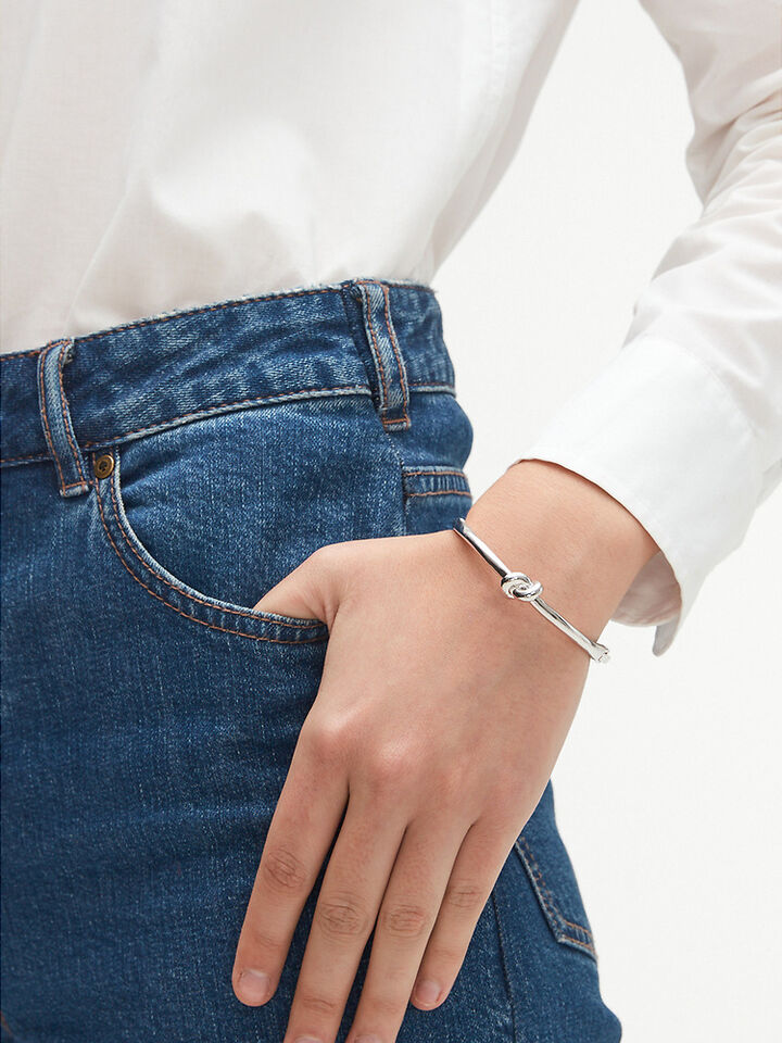 Sailor's Knot Hinge Bangle