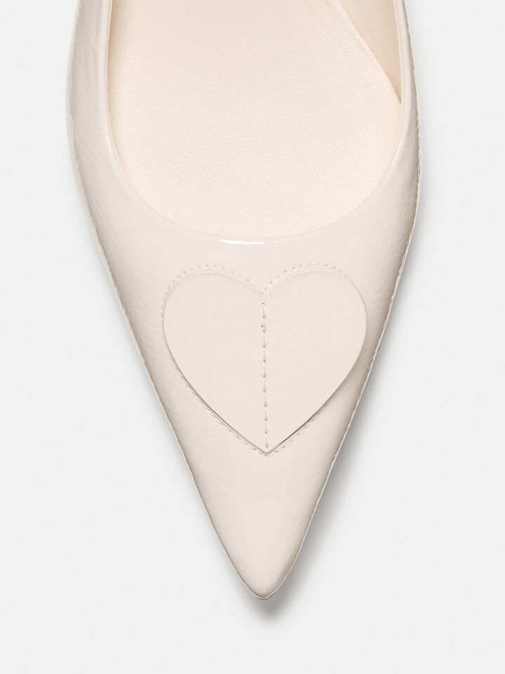 Lover Slingback Kitten Heel, CREAM., hi-res image number 5