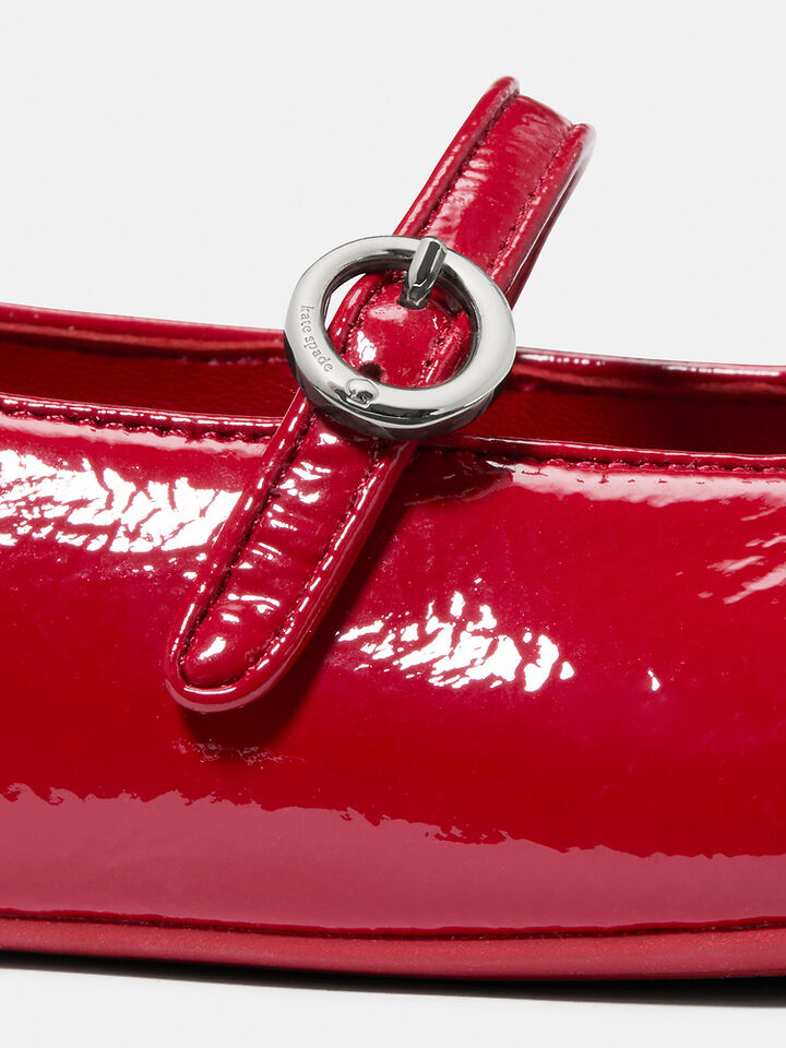 Halo Mary Jane Flats, DARK SCARLET, hi-res image number 4