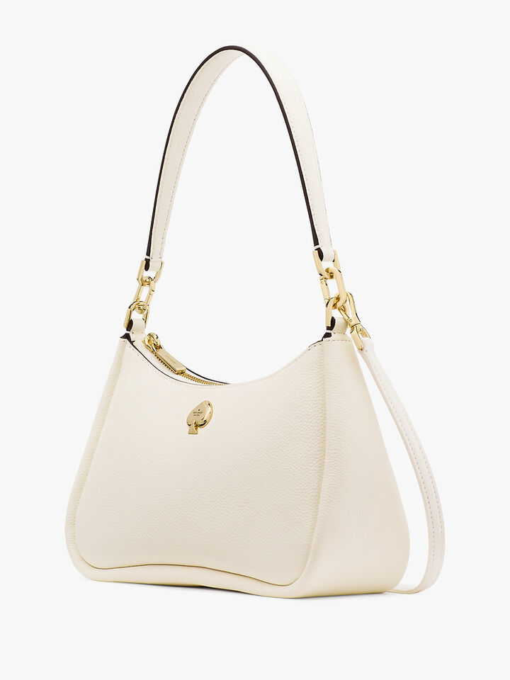 Kayla Small Convertible Shoulder Bag, MERINGUE, hi-res image number 3