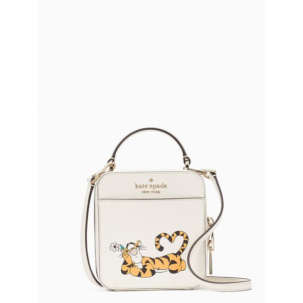 disney x kate spade new york tigger crossbody bag parchment multi
