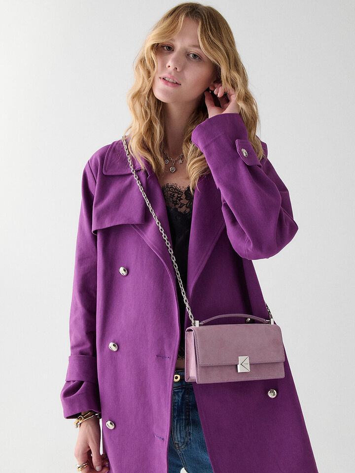 Deco Suede Mini Crossbody