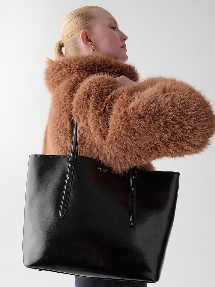 Do It All Patent Tote Bag