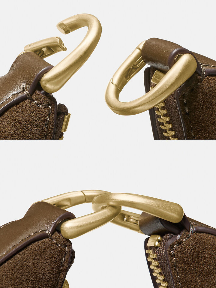 Duo Suede Crossbody, BURNT SAGE, hi-res image number 5