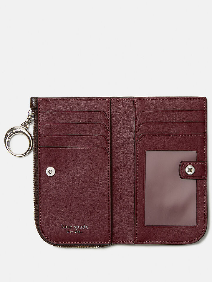 Halo Glazed Small Bifold Wallet