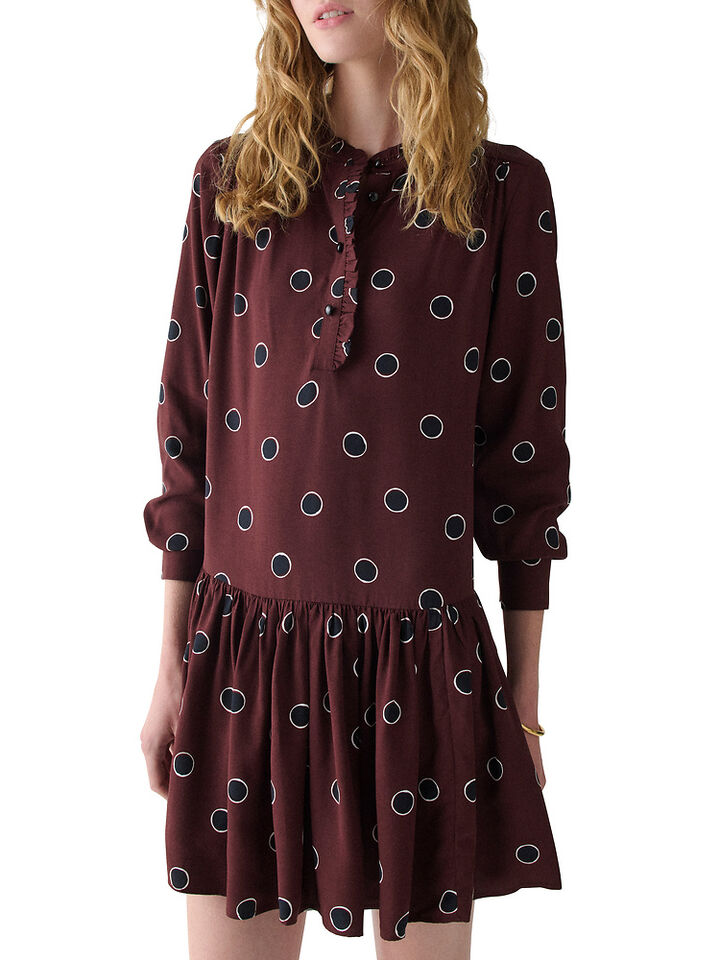 Flounce Shirtdress