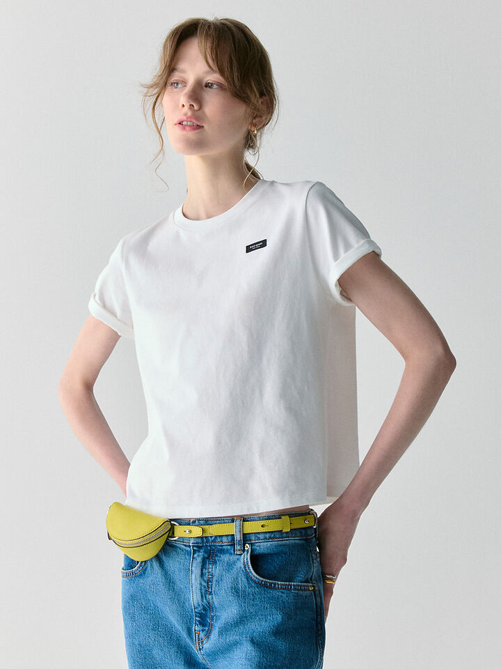 Sam Icon Logo T-shirt, FRESH WHITE, hi-res image number 3