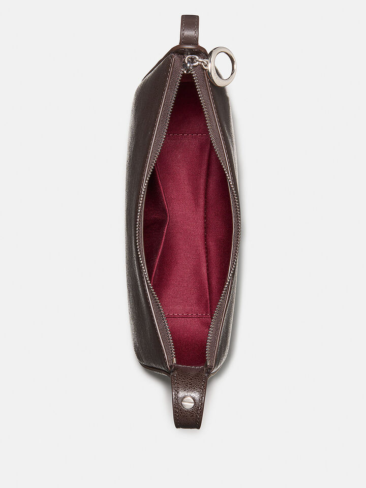 Halo Glazed Crossbody, Hot Fudge, hi-res image number 4