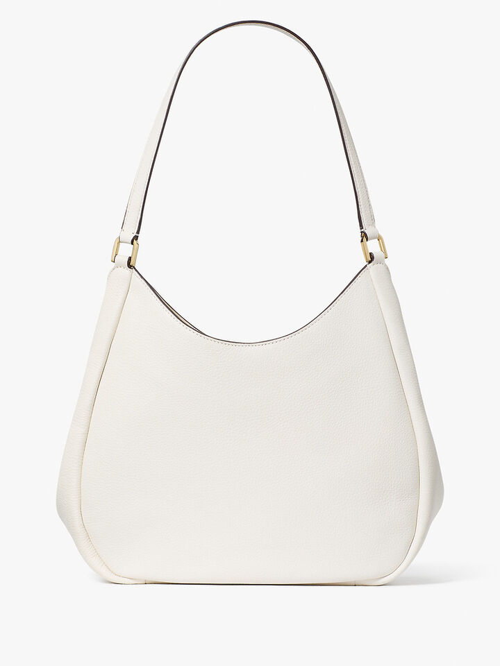 Kayla Large Triple Compartment Shoulder Bag, MERINGUE, hi-res image number 5