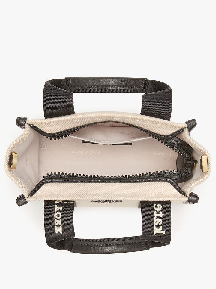 Kip Canvas Small Tote, NATURAL MULTI, hi-res image number 4