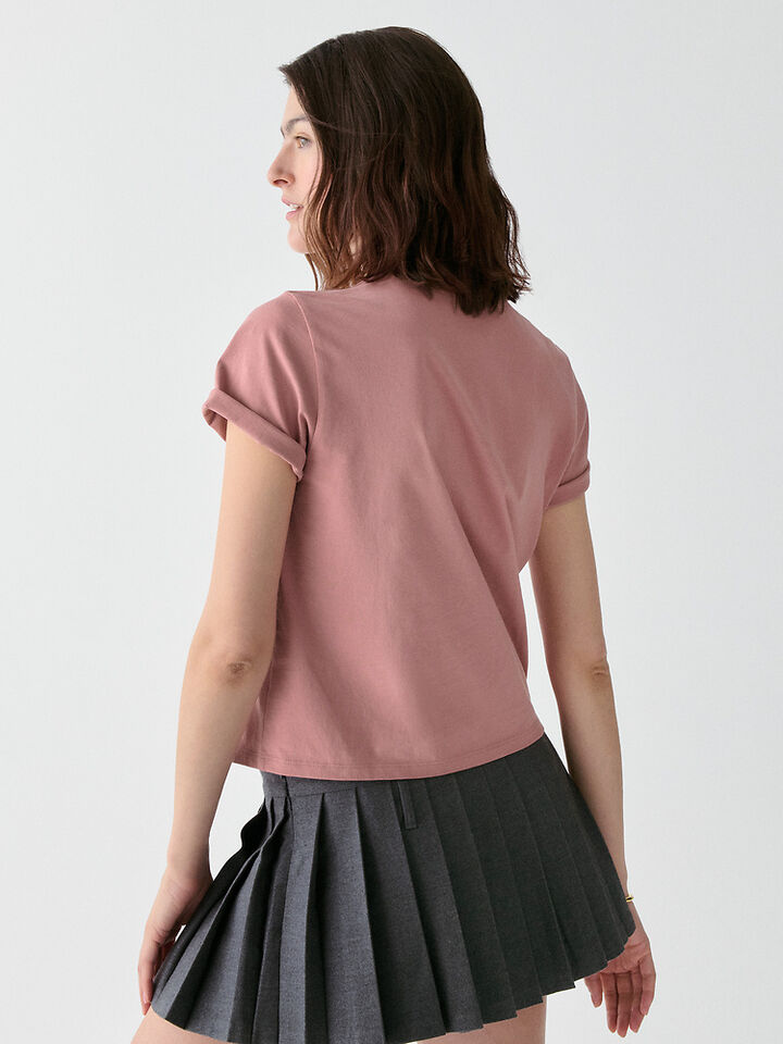 Sam Icon Logo T-shirt, BARRE PINK, hi-res image number 4