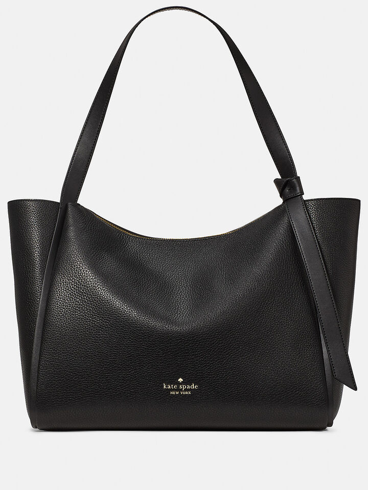 Knott Tote Bag, Black, hi-res image number 1