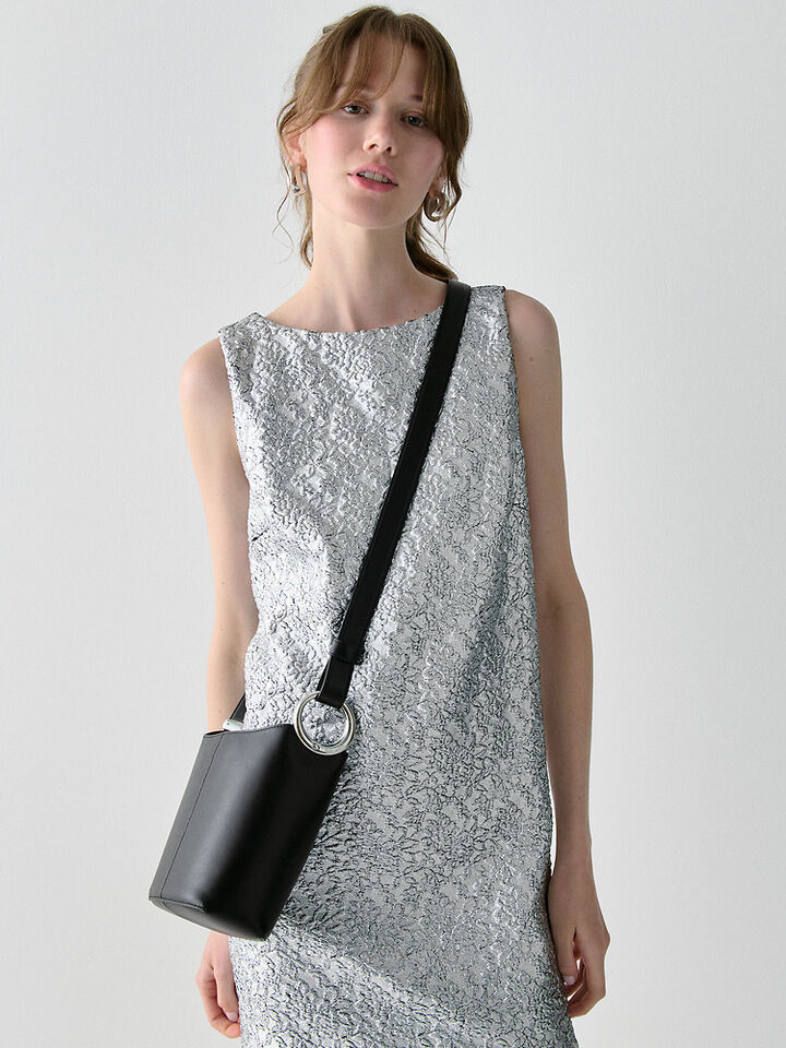 Halo Mini Bucket Bag, BLACK, hi-res image number 4