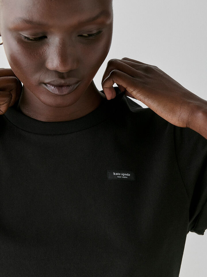 Sam Icon Logo T-shirt, BLACK, hi-res image number 4