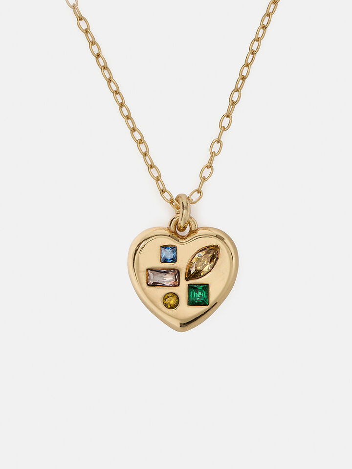 Self-love Club Pendant, GOLD MULTI, hi-res image number 3