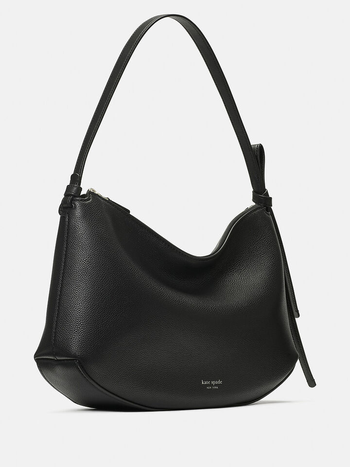 Loop Large Shoulder Bag, BLACK, hi-res image number 3
