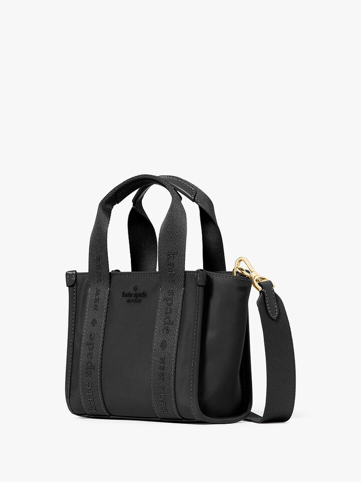 Kip Canvas Mini Tote, BLACK, hi-res image number 3