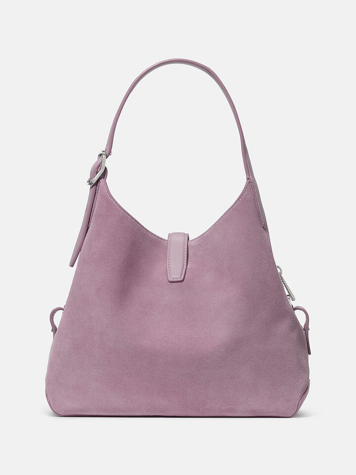 Deco Suede Crossbody Tote Bag, MARKET PURPLE MULTI, hi-res image number 5